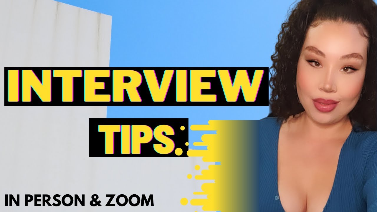 10 Interview Tips // Zoom // In person// How to get the job - YouTube