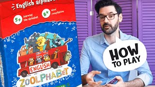 Zoolphabet by The Brainy Band | How to play | Educational board game for kids 5+, 8+ screenshot 4