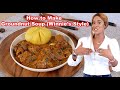 How to Make Groundnut Soup (Winnie's Style) - Inspired By My Trip to GHANA🇧🇴 - ZEELICIOUS FOODS