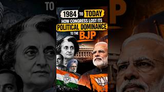 From 1984 to Today: How Congress Lost Its Political Dominance to the BJP 🇮🇳