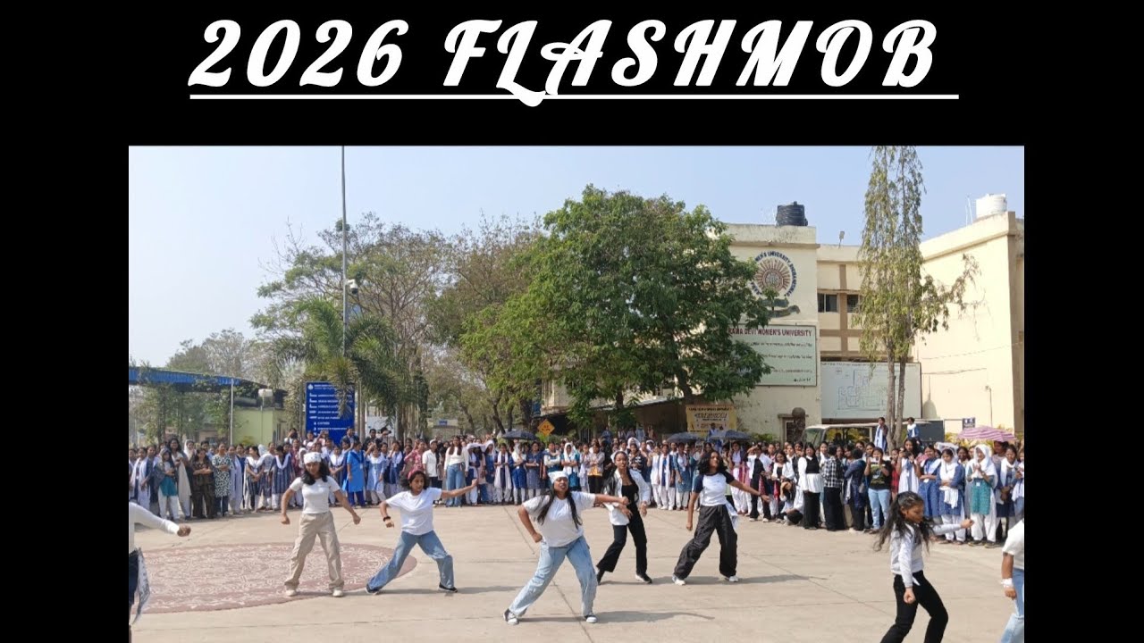 2026 flashmob dance in my university part 1 #dance #university 