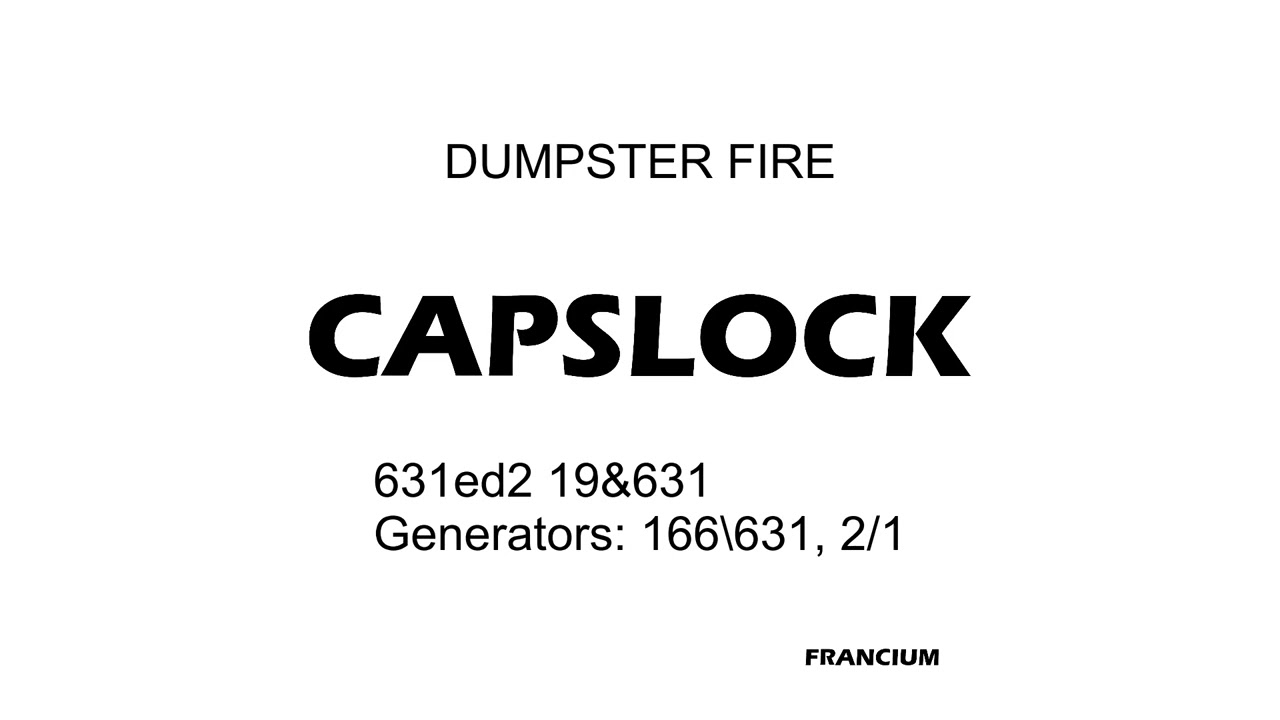 Watch DUMPSTER FIRE on YouTube Watch DUMPSTER FIRE on YouTube