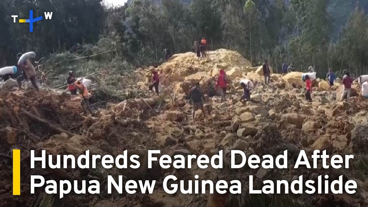Hundreds Feared Dead After Papua New Guinea Landslide | TaiwanPlus News ...