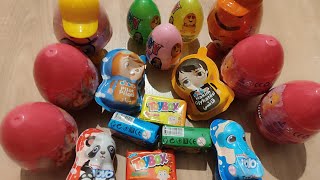 ASMR RAINBOW DESSERTS FROZEN NIK-L- NIP COLOR ICE CREAM 무지개 디저트 얼린 닉 클립 아이스크림 먹방 CANDY MUKBANG