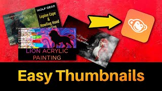 Easy Thumbnails using PicMonkey for Beginners