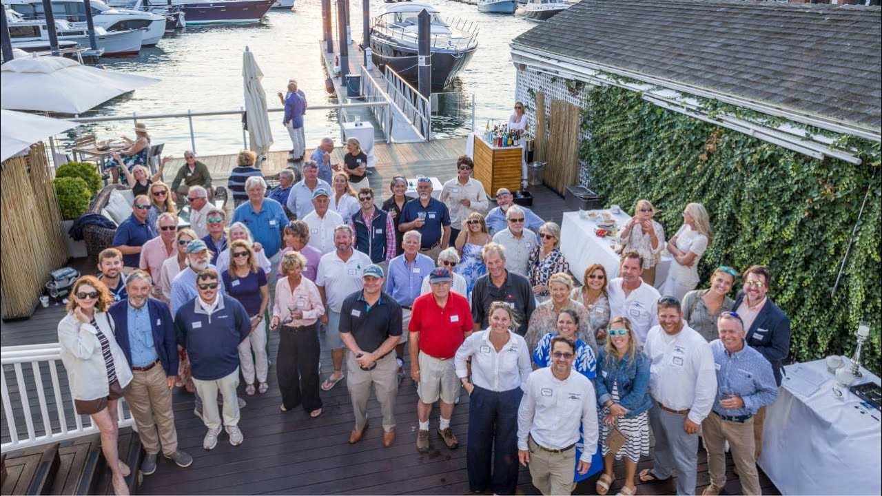 ⁣Huckins Owners Event at 41° North in Newport, Rhode Island