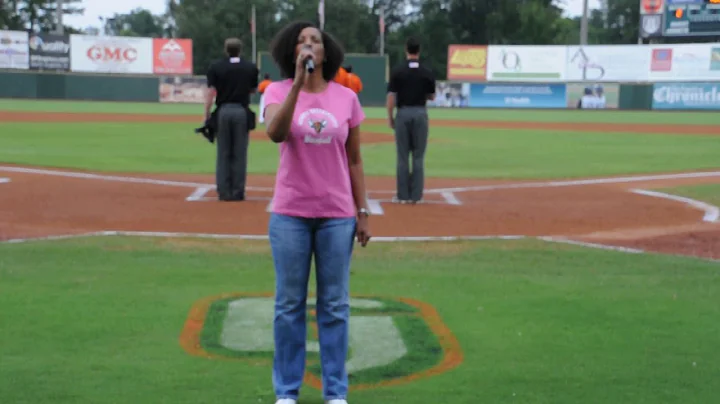 National Anthem sung by Barbara Lofton