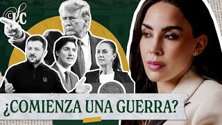 Canada, China, and Mexico's response to tariffs and the Trump-Zelensky tensions