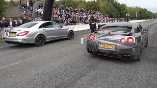 MercedesBenz CLS63 S AMG vs Nissan GTR R35