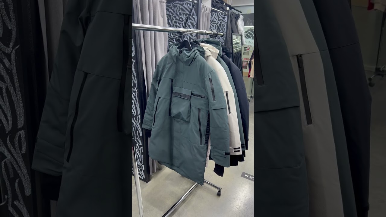 Зимние модели в стиле techwear 