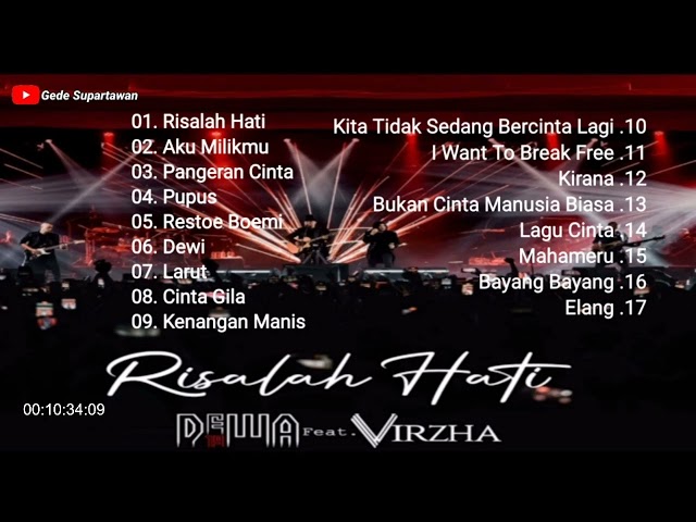 Full Album Dewa 19 Feat Virzha - Risalah Hati class=