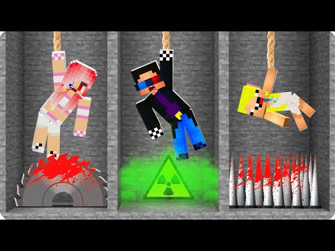 Видео: 💀ВЫБЕРИ КОГО СПАСТИ ШЕДИ vs ЛЕСКУ vs НУБИКА В МАЙНКРАФТ! MINECRAFT