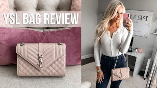 YSL BAG REVIEW  ENVELOPE MEDIUM BAG 💕 