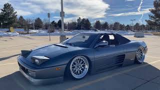 Short Adventure And First Video Of The Bagged Ferrari 348