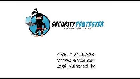 Log4j VMWare VCenter Exploit