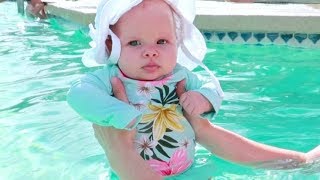 Babys First Swim