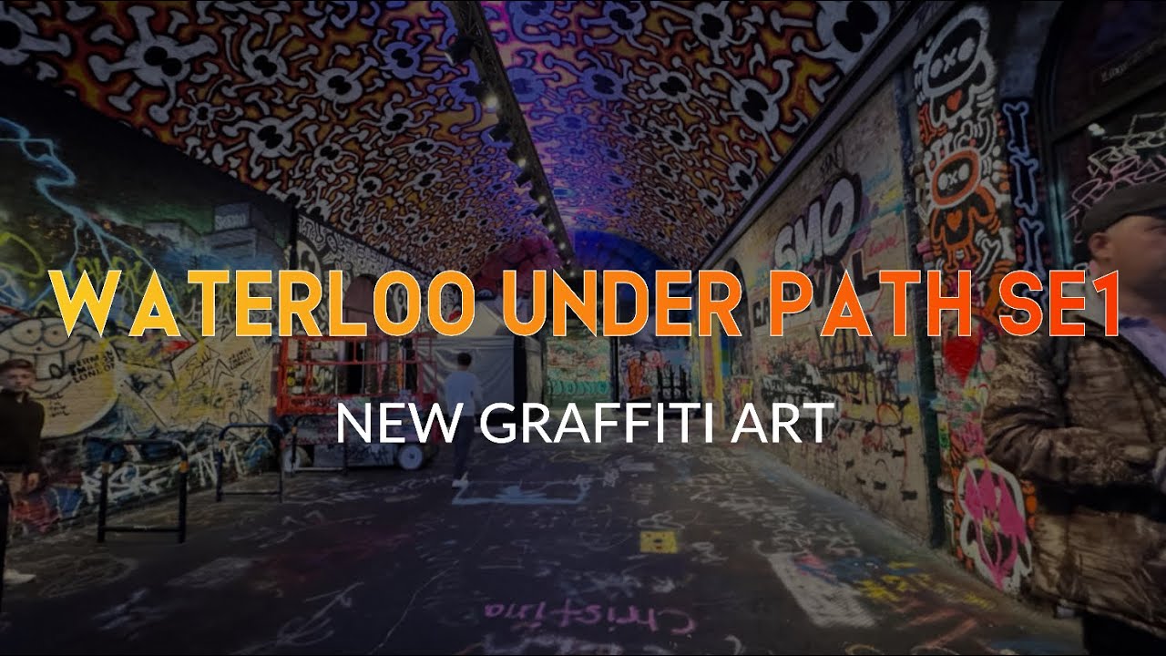 WATERLOO UNDER PATH - GRAFFITI WORLD SE1  16.10.24