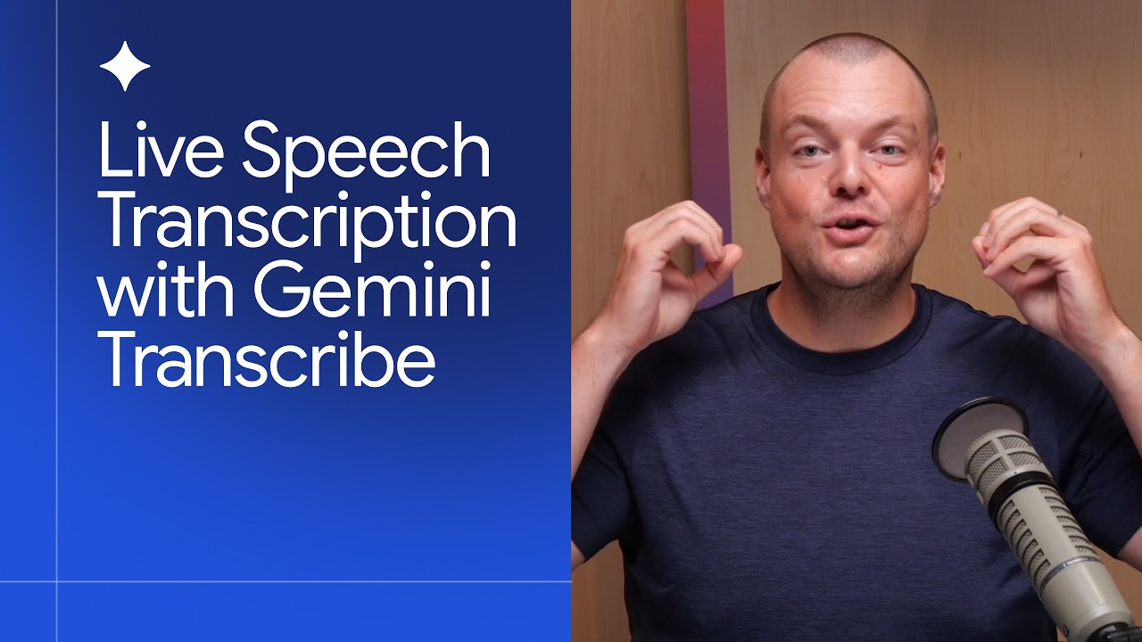 How to build with Gemini 3.5 Transcribe thumbnail