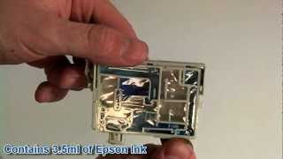 Inside Epson T0892 Cyan (Monkey) Ink Cartridge