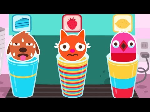 Sago Mini Sago Mini Pet Cafe - Play Fun Colors, Numbers u0026 Shapes Match Educational Games For Kids