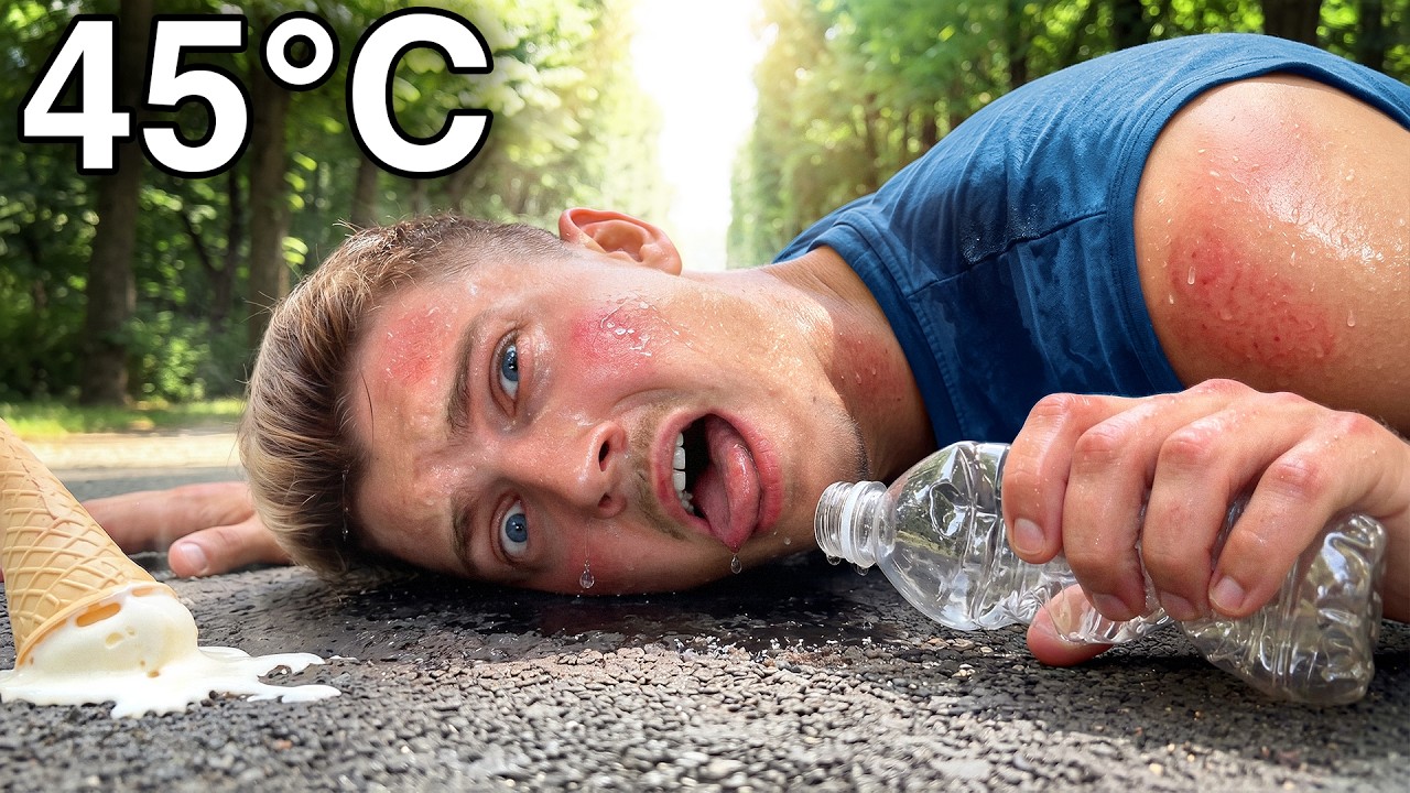 J'ESSAYE de SURVIVRE a la CANICULE