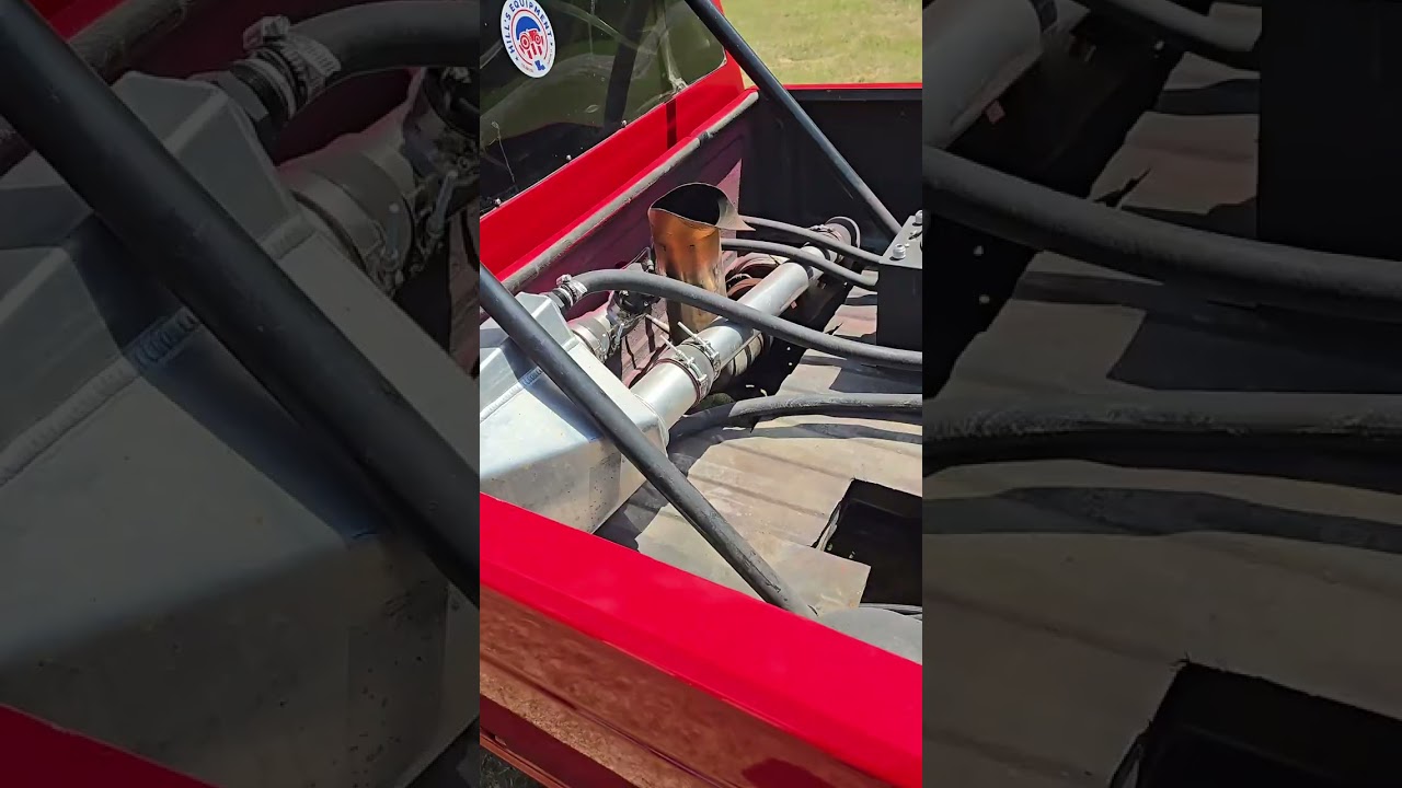 Rear Mount Turbo S10.