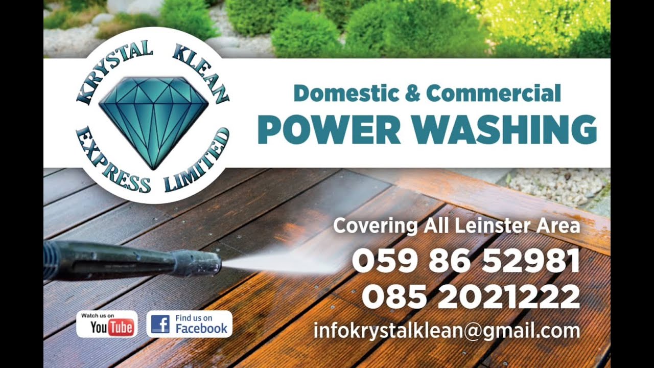 How To Clean Gutters Fascia and Soffit | Krystal Klean Express | We cover Kildare, Carlow, Dublin