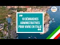 10 dmarches administratives pour partir vivre en italie