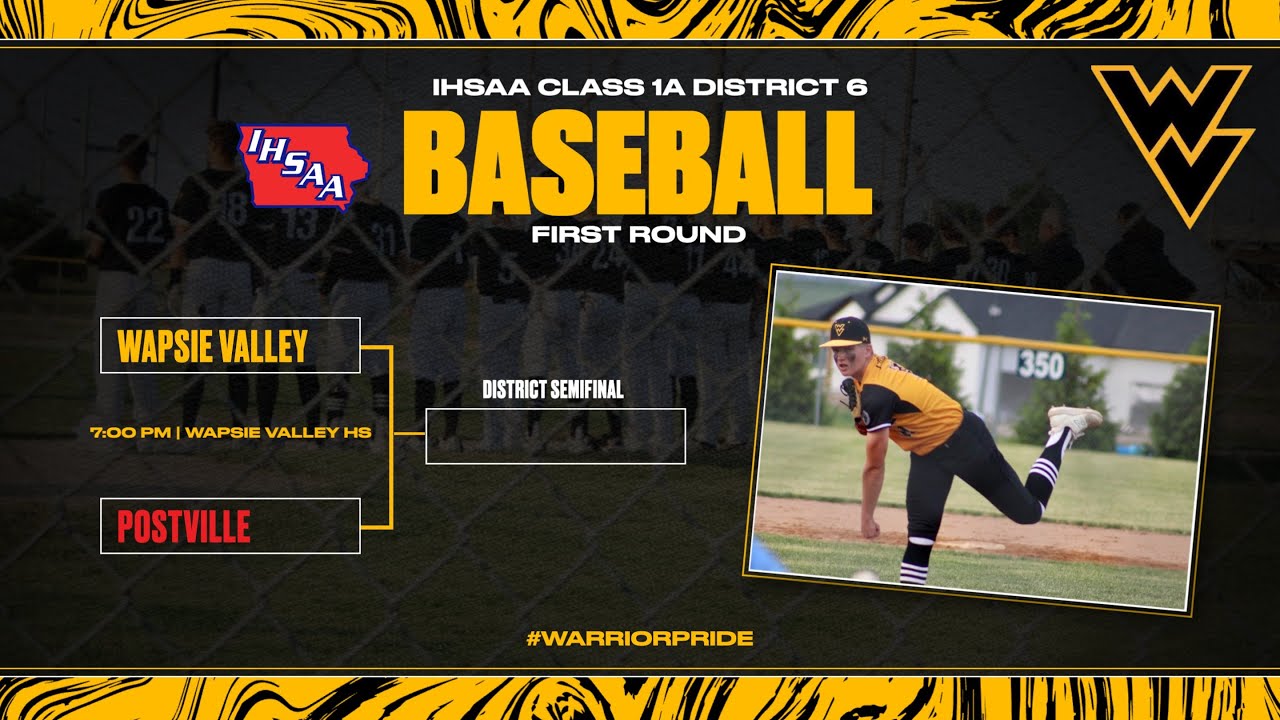 Wapsie Valley vs Postville IHSAA Class 1A District 6 First Round
