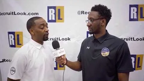 PWP Coach Jermaine Simpson @ 2018 RecruitLook Blue...