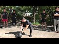 2019/10/12 48kg kettlebell Military Press