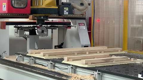 LIH-WOEI HSD C Axis - C Aggregate - wood working CNC machinery, 5x10 #customizedcnc  義大利HSD特殊頭