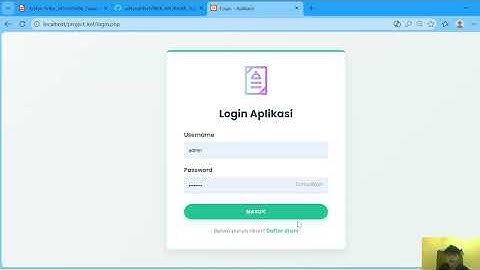 Tugas Akhir Pemrograman Web