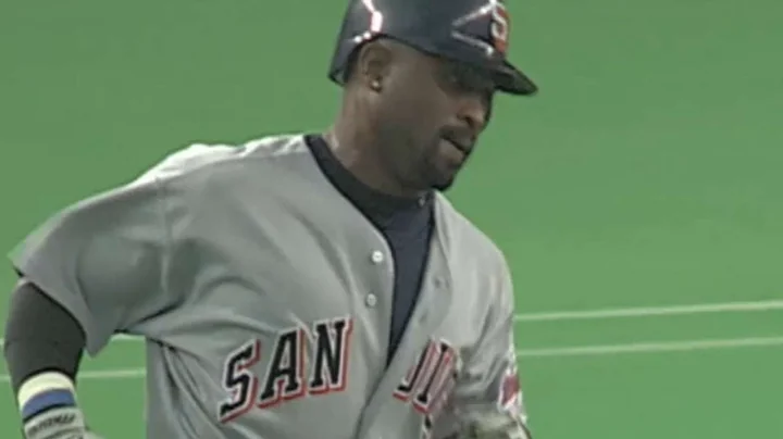 1998NLDS Gm1: Vaughn's homer gives Padres 2-0 lead