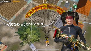 best gameplay at the event with best end in pubg mobile