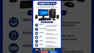 Basic Parts of Computer for Beginners | Computer Parts Name |