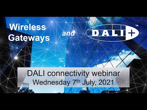 Webinaire sur la connectivit DALI 7 juillet 2021