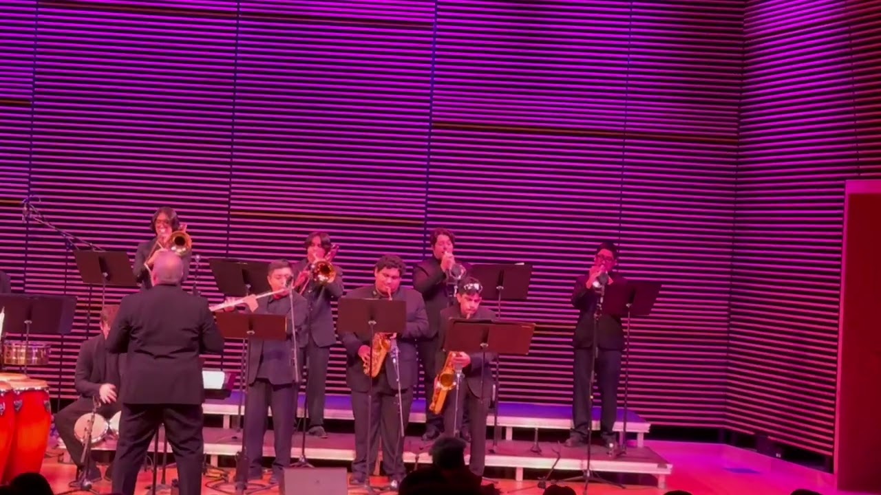 Latin Jaz Ensamble at Pasadena City College 11/20/25.   JJ’s performance!