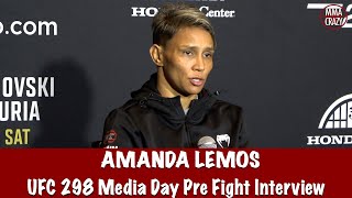 Amanda Lemos still wants Tatiana Suarez fight next, Predicts Zhang vs Yan Xiaonan for UFC 300