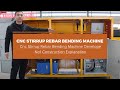 Cnc Stirrup Rebar Bending Machine Develope No1 Construction Explanation