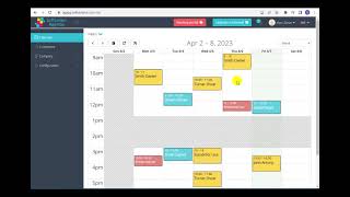 The calendar of appointments screenshot 3