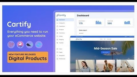 Cartify - Laravel Ecommerce Platform with Tailwind CSS