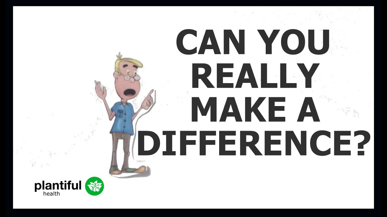 Can one person make a difference youtube
