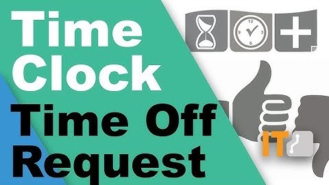 TimeClock Plus - Employee Time Off Request