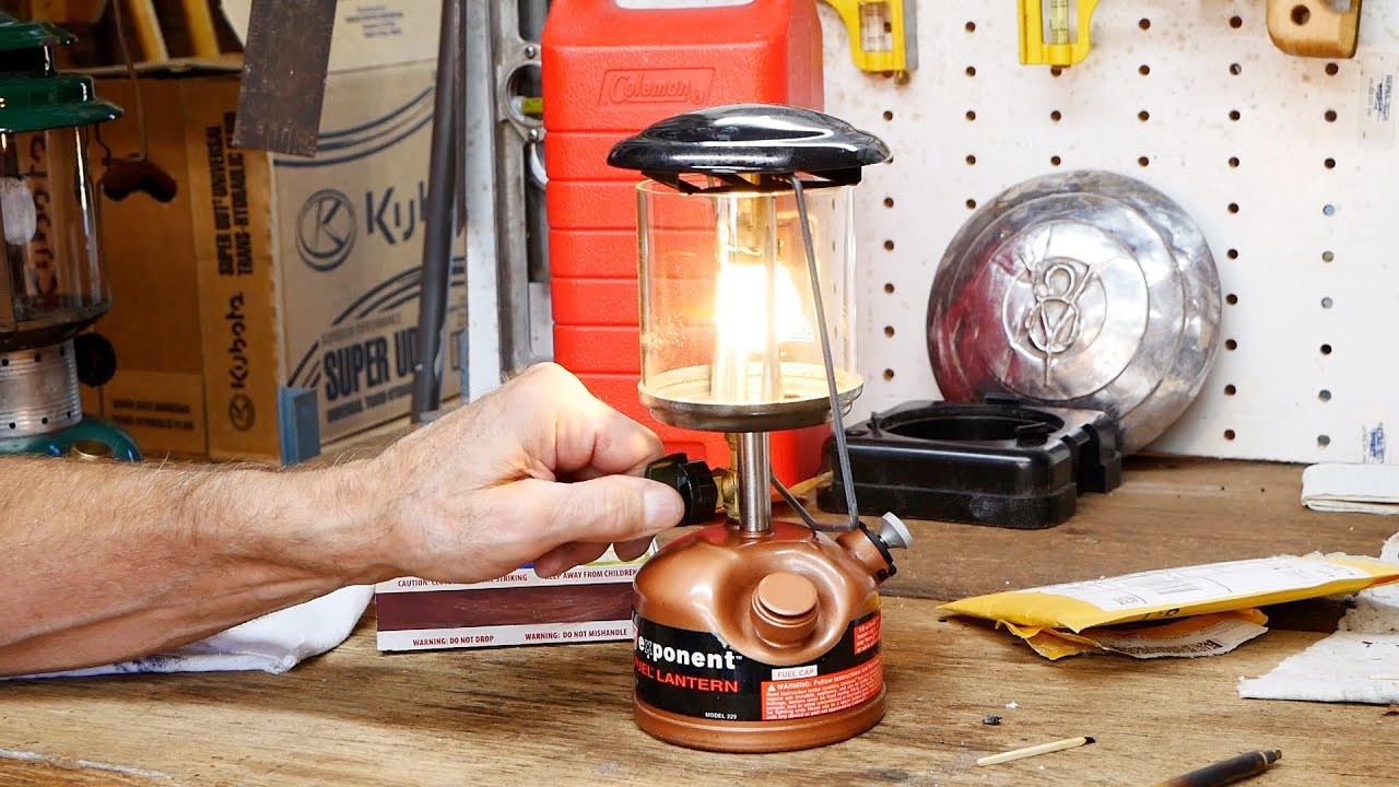 How To Replace The Generator And Mantle On The Coleman Exponent