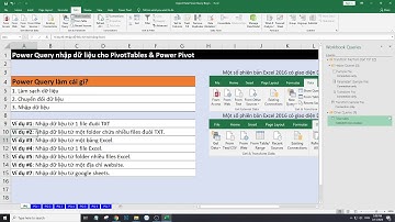 Power Query - Nhập dữ liệu từ một foler chứa nhiều files đuôi TXT vào PivotTable & Power Pivot