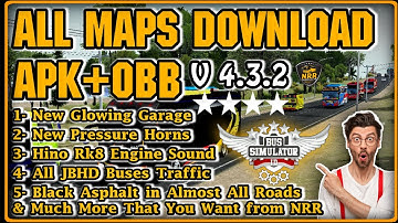 OBB+APK Version 4.3.2 || Bussid All Maps Download APK || Pakistani Obb+APK || NRR