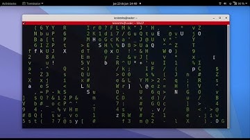 Matrix on Linux terminal with cmatrix