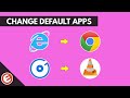 How to Change Default Apps or Programs in Windows 10