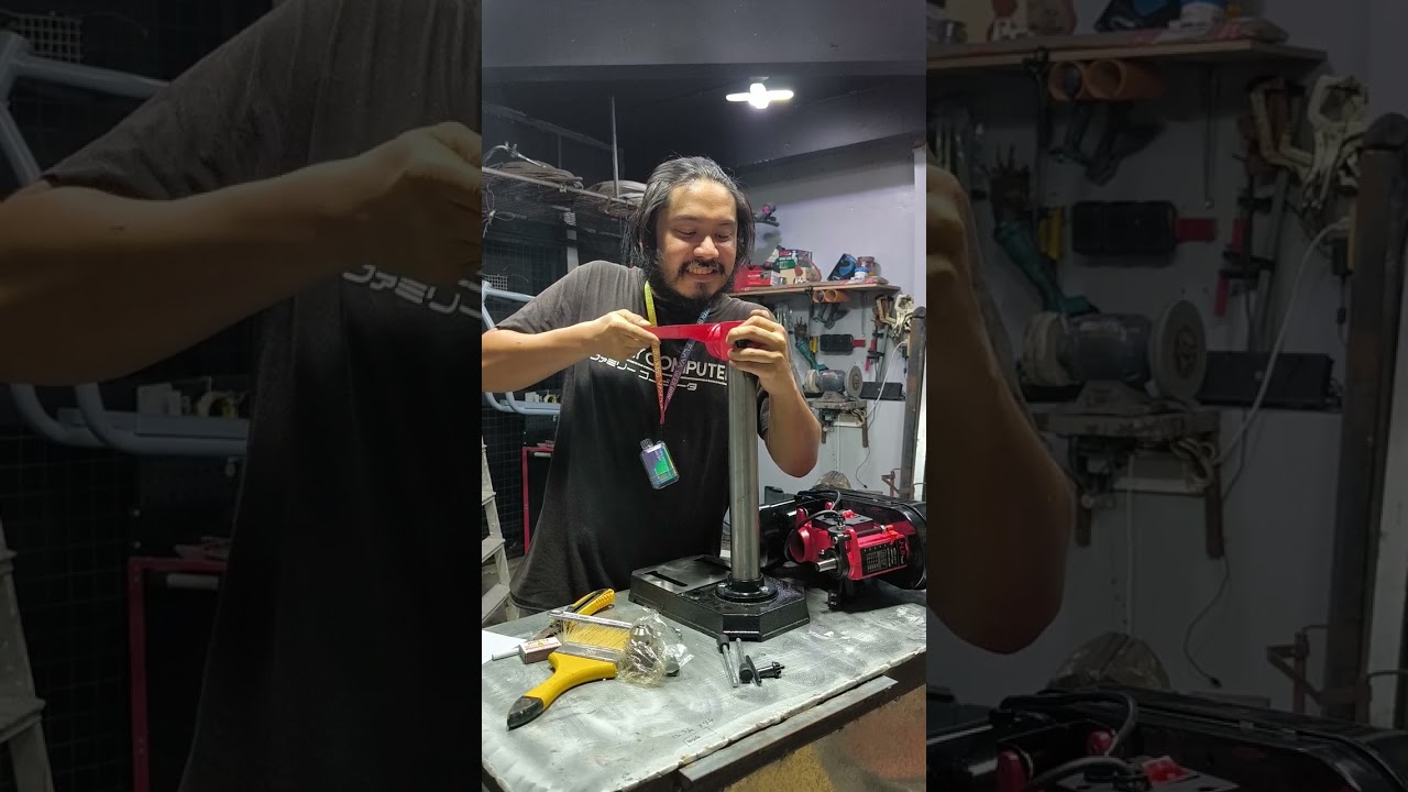 unboxing jld drill press 13mm 350w